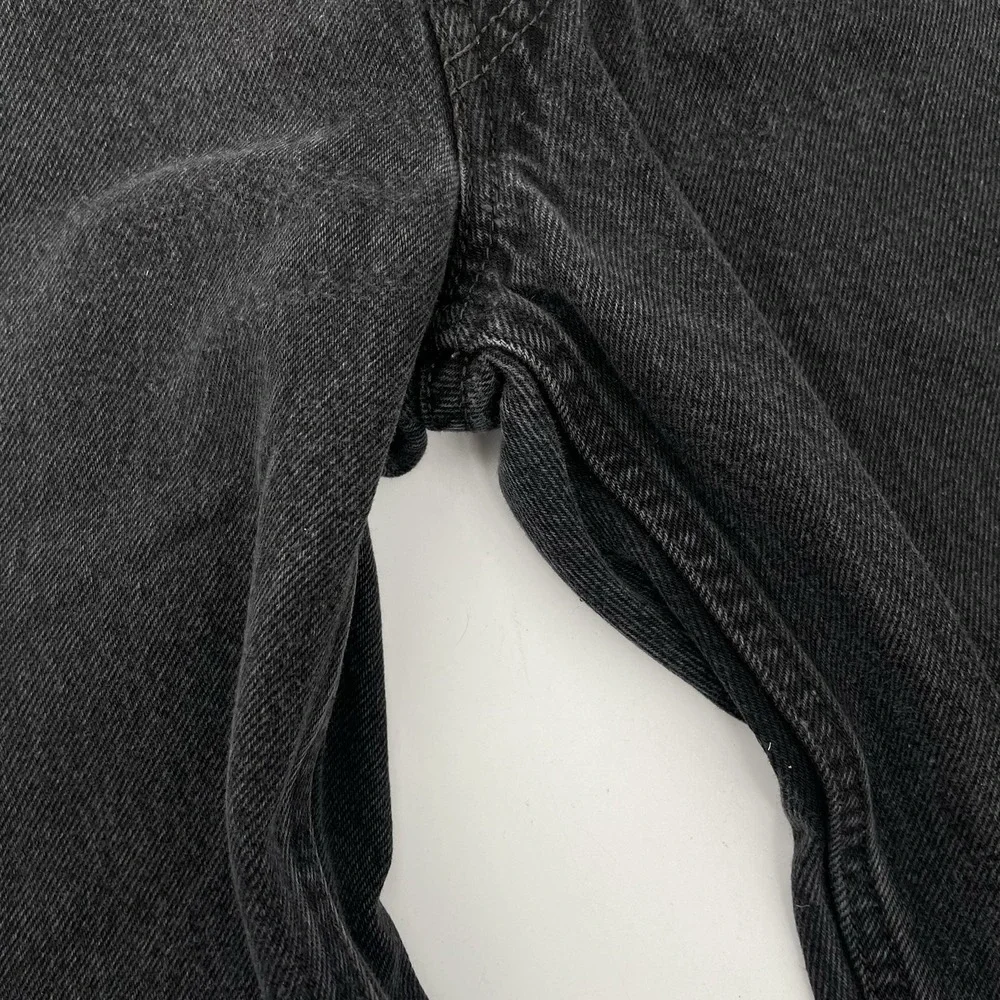 Levi's 550 Jeans Men's 40x32 (38x30) Relaxed Fit Black Tapered Leg Haiti 11/2008